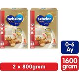 Bebelac Gold Konfor 1 Bebek Sütü 0-6 Ay 800 Gr x 2 Adet 1600 Gr