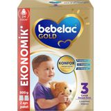 Bebelac Gold Konfor 3 Çocuk Devam Sütü 1 Yaş+ 800 G (5'Li Paket)