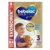 Bebelac Gold Konfor 3 Devam Sütü 1 Yaş+ 800 G (6'Li Paket)