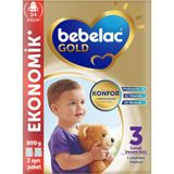 Bebelac Gold Konfor 3 Devam Sütü 1 Yaş+ 800 G (7'Li Paket)
