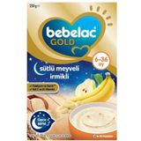 Bebelac Gold Sütlü Meyveli İrmikli 250 gr Kaşık Maması