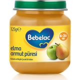 Bebelac Organik 6+ Ay 125 gr Elma Armut Püresi