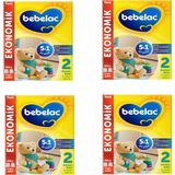 Bebelac Toz Devam Sütü 4×800 gr 6-9 Ay 5’i 1 Arada Vitamin ve Mineral Takviyeli Türkiye Üretimi
