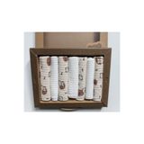Bebelio %100 Coton 7li Bebek Ağız Silme Mendili