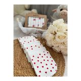 Bebelio %100 PAMUK YENİ DOĞAN BEBEK AĞIZ MENDİLİ 7'Lİ SET - 25*25 CM