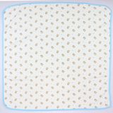 Bebelive Ayıcıklı Kapitone Erkek Bebek Mavi Battaniye Tek Kat Kumaş 85x75cm