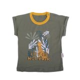 Bebelop Baskılı T-shirt 2'li Set YEŞİL 12-18 AY