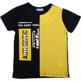 Bebelop Erkek Çocuk Baskılı T-Shirt Şort Takım - 4 Yaş - Sarı