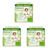 Bebem Natural 6 Beden Xlarge Fırsat Paketi Bebek Bezi (1 x 32 Adet) (3 paketi)