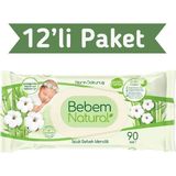Bebem Natural 90'lı Islak Havlu Mendil (6 adet)