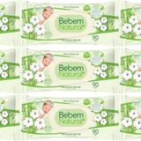 Bebem Natural Narin Dokunuş 9x90 Adet Plastik Kapaklı Islak Bebek Mendili
