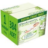 Bebem Natural No:1 Yenidoğan 384 Adet Bebek Bezi