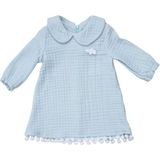 BebeMekan Vintage Maya Müslin Elbise - 2 Yaş - Açık Mint