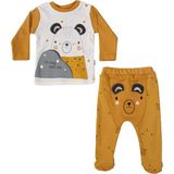 Bebengo 2'li Bebek Takımı TKE5055 - Hardal - 3 - 6 Ay