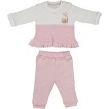 Bebengo Tavşanlı 2'li Bebek Takımı TKK5032 - 3 - 6 Ay - Pembe