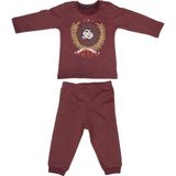 BebePan Military Erkek Çocuk Eşofman Takım 3-30 Ay - 1 - 1,5 Yaş - Bordo