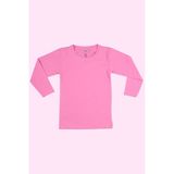 Beberium Kız Çocuk Uzun Kollu Basic Body Pembe - 8 Yaş