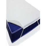 Bebesi 120x120 cm Alez Pamuklu Köşe Lastikli Sıvı Geçirmez Bebek Yatağı Alezi