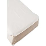 Bebesi 90 x 190 cm Su Sıvı Geçirmez Micro Alez Tek Kişilik Alez - Beyaz