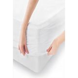 Bebesi Fitted Alez 70 x 120 cm Bebe Pamuk Kumaş Sıvı Geçirmez Yatak Koruyucu - Beyaz - 70 x 120 cm