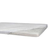 Bebesi Oyun Parkı Yatağı Için Fitted Alezi 60 x 120 + 10 cm Pamuk - 60 x 120 cm - Beyaz