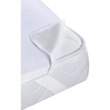 Bebesi Sıvı Geçirmez 70 x 100 cm Bebek Yatağı Alezi Micro Kumaş Köşe Lastikli Alez - Beyaz