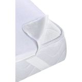 Bebesi Sıvı Geçirmez Bebe Alezi 70 x 110 cm Yatak Koruyucu Micro Kumaş Köşe Lastikli - Beyaz