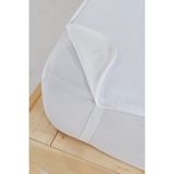 Bebesi Sıvı Geçirmez Bebek Alezi 70 x 140 cm Micro Kumaş - Beyaz