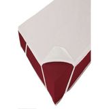 Bebesi Sıvı Geçirmez Pamuk 70 x 130 cm Bebek Yatağı Koruyucu Alez - Beyaz