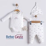 BEBESSİ I Love My Family 3'Lü Takım