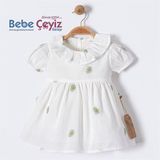BEBESSİ Pileli Daisy Elbise