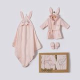 Bebessi Princess Bornoz Set 4242 - Pembe