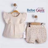 BEBESSİ Spring Time 2'Li Takım ( Bej )