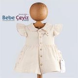 BEBESSİ Spring Time Elbise ( Bej )