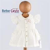 BEBESSİ Spring Time Elbise ( Ekru )