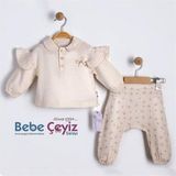 BEBESSİ Uzun Kol Spring Time 2'Li Takım ( Bej )