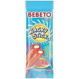 Bebeto 75 gr Wacky Sticks Çilek Vanilya Jelibon (12 adet)