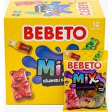 Bebeto Ayıcık ve Kola Mix Yumuşak Şeker Jelibon 80 G 12 Adet - 80 gr