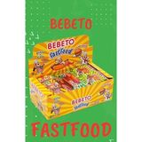Bebeto Fast Food Jelibon 36 Adet (PİZZA&COLA,HAMBURGER,HOTDOG) 36 Adetli