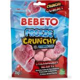 Bebeto Freeze Crunchy Strawberry Heart ( Çilek Kalp ) 3 Adet - 35 gr
