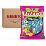 Bebeto Jelibon 12’li Paket 1 kg Ahududu Halka - 1000 g