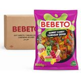 Bebeto Jelibon 12’li Paket 1 kg Meyveli Solucan - 1000 g