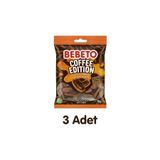 BEBETO Jelibon Espresso Kahve Aromalı Yumşak Şeker 70 g 3 adet