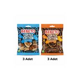 BEBETO Jelibon Kahve Aromalı Yumşak Şeker 70 g 6 adet . Espresso 3 adet , Kahve Latte 3 adet