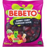 Bebeto Jelibon Tekli Paket 1 kg Çilek - 1000 g