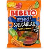 Bebeto Meyveli Solucan Yumuşak Şeker Jelibon 80 G 3 Adet - 80 gr