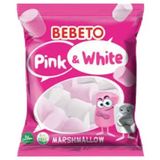 Bebeto Pink And White 250 gr Marshmallow Yumuşak Şeker
