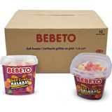 Bebeto Şeftali Halka Yumuşak Şeker 150 G Kova 12 Adet - 150 gr