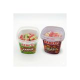 BEBETO Yumuşak Şeker 150 g Kova Şeftali Halka ve Karpuz