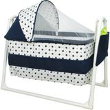 Bebetrendy Bebetrend New Cep Sallanır Sepet Beşik Portatif Bebek Beşiği Hamak - 45 x 80 cm - Lacivert